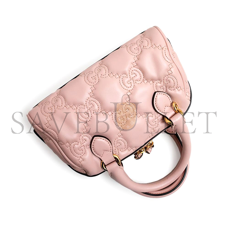 GUCCI GG MATELASSÉ MINI TOP HANDLE BAG 702251 (19*13*11cm)